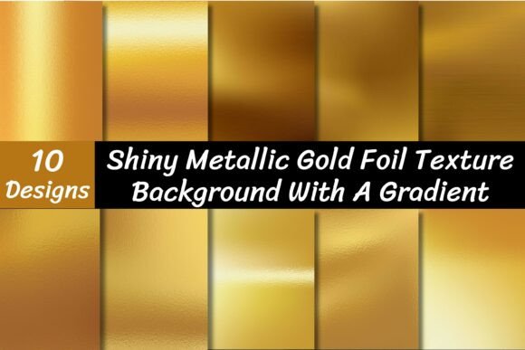 Download Metallic Gold Foil Texture Background - Text Collection