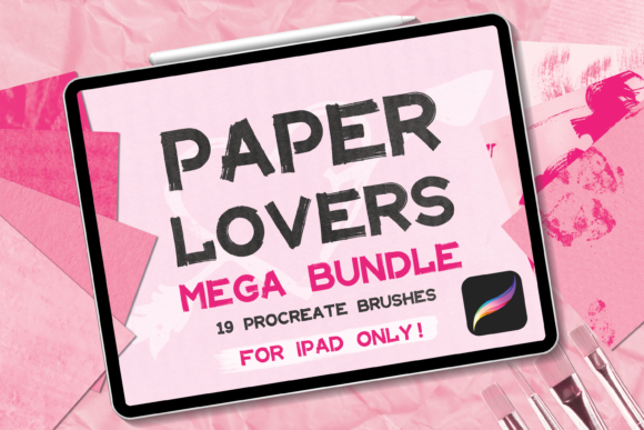 Download Paper Texture Brush Procreate Add on - Text Collection
