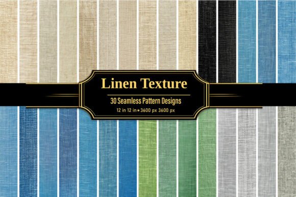 Download Seamless Linen Texture Digital Papers - Text Collection
